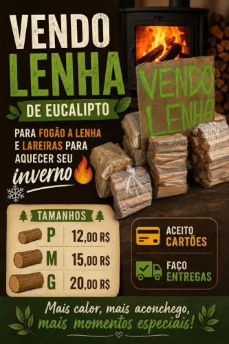 Vendo lenha eucalipto