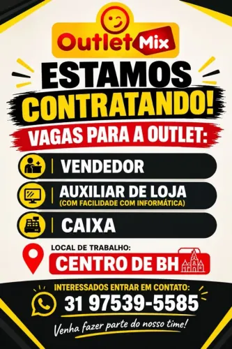 Contrata-se Início imediato.