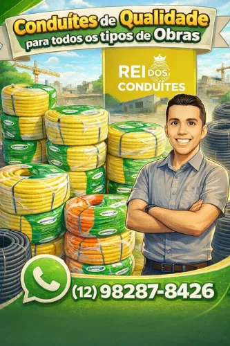 Rolo de Conduíte 3/4 Cinza com 50 metros