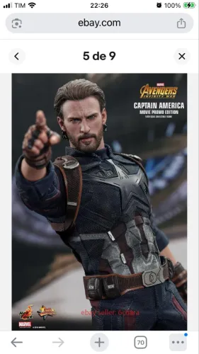 Capitão América IW HotToys