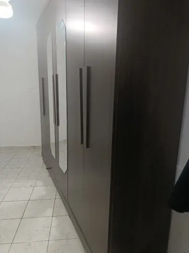 Guarda Roupa Casal com Espelho 6 Portas Infinity Gelius Móveis Fresno Café