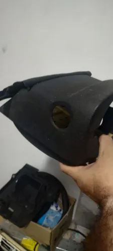 Acabamento do volante de Volkswagen Jetta Variant.
