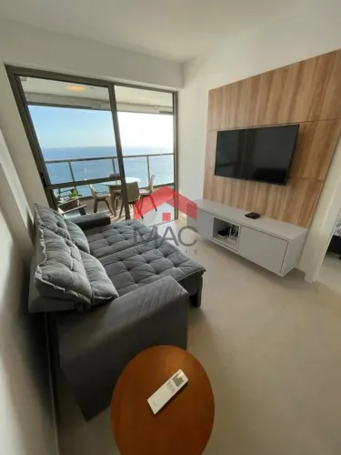 Apartamento para Locação em Salvador, Ondina, 1 dormitório, 1 suíte, 1 banheiro, 1 vaga