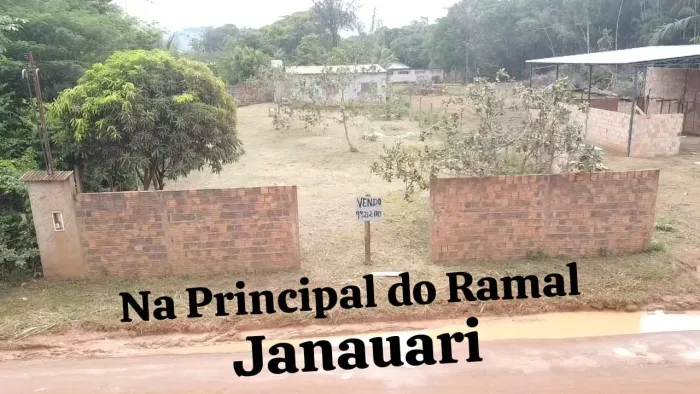 Terreno com casa