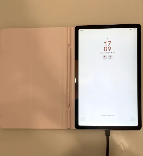Samsung Galaxy Tab S6 Lite 2024 Rosa Impecável | 64GB + S Pen + Capa Original