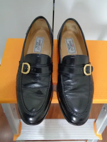 sapato samello | linha Gold Line | couro genuíno