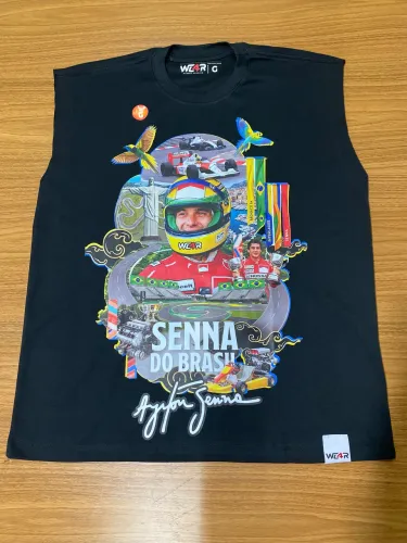 Regata Oversized Ayrton Senna