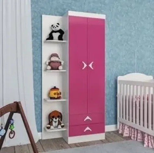 Guarda Roupa Infantil 2 Portas 2 Gavetas - Entregamos!!