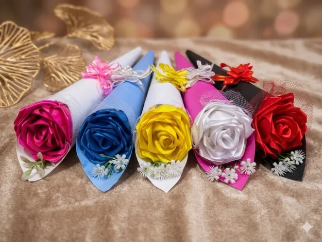 Rosas eternas de Cetim
