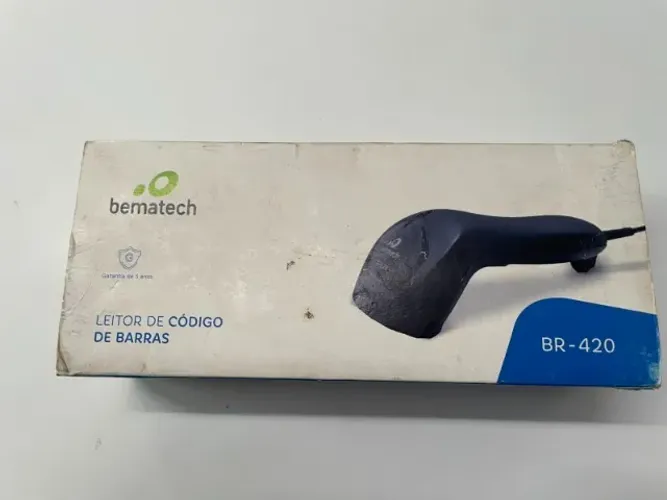 Leitor de Código de Barras Bematech BR-420 USB - Perfeito Estado