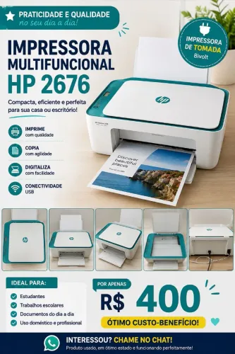 Impressora multifuncional HP 2676