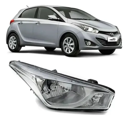 Farol HB20 20 - lado direito original usado