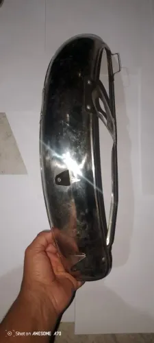 Paralama e lanterna traseira CG bolinha antigo 