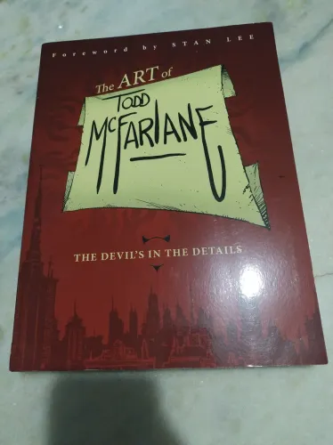 ART book todd McFarlane capa mole 400 pgs