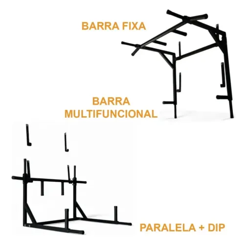 Barra fica parede paralela