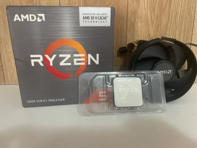 PROCESSADOR RYZEN 5 4500 + COOLER BOX NOVO!