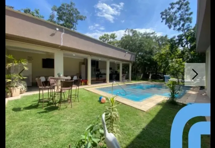 Aluguel MotoGP Goiânia | Casa em condomínio fechado 3 Suítes - 5 quartos