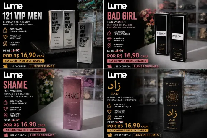Perfumes de bolso