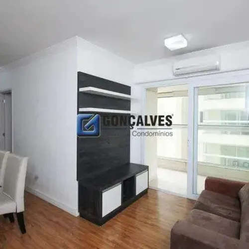 Apartamento 2 dormitórios (1 suíte) mobiliado para alugar em Santo André - Jardim | Próx. 