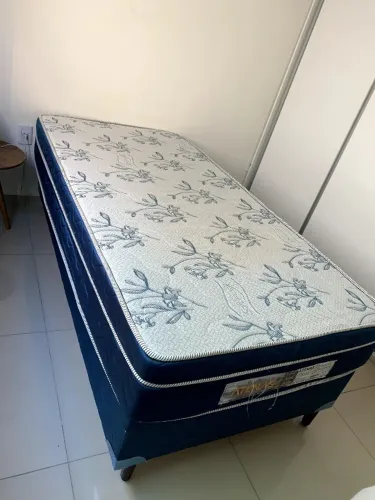 Cama box de solteiro