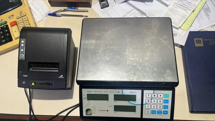 Balança Eletrônica com impressora 