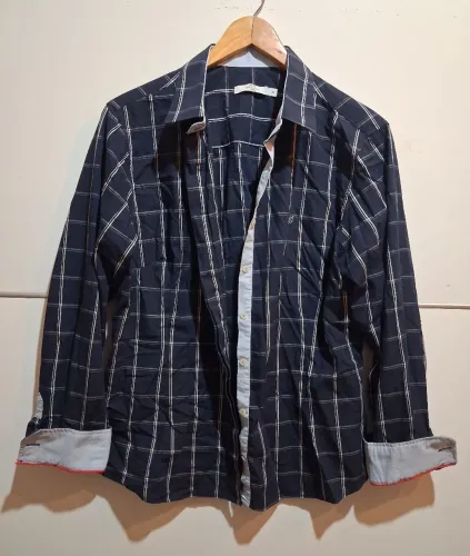 Camisa Xadrez Adulto TAM 46 SLIM FIT 