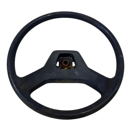 Volante Sem Capa Buzina Fiat Uno Fiorino Antigo 1984 A 1993 Preto