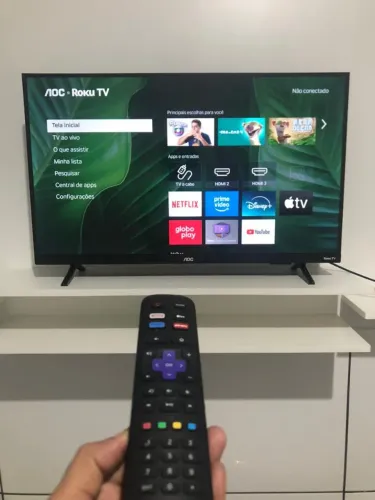 Tv smart 32 aoc roku nova