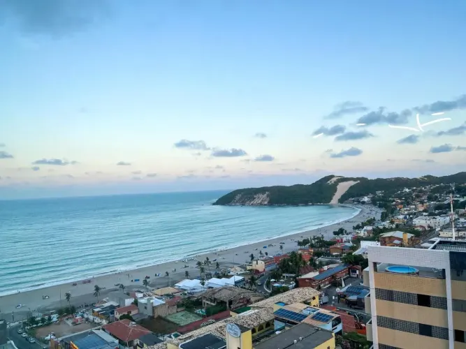 Blue Ocean Ponta Negra |100%Mobiliado | vista livre mar| Locação