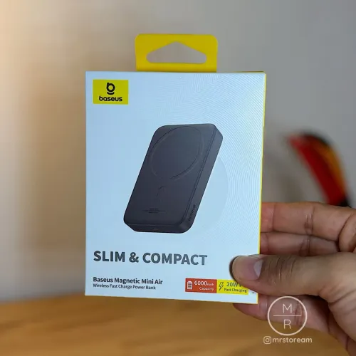 Power Bank MagSafe Baseus 5000mAh / Garantia / Até 18x no cartão