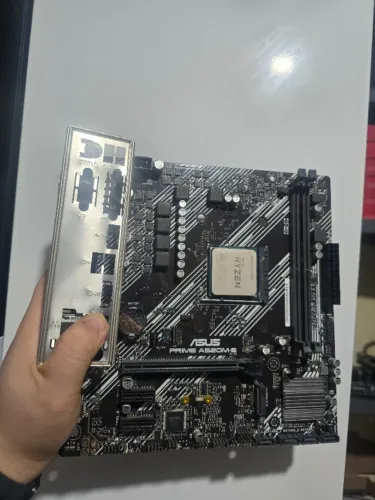 Kit processador RYZEN 5 5600G + A520M PRIME