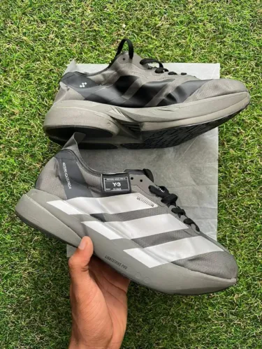Adidas Y-3 Adizero Adios Pro 4 Importado Masculino Cor: Grafite - Disponível 38 AO 43