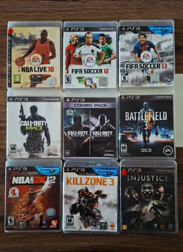 Vários Jogos Originais de PS3 (PlayStation 3) | Mídia Física | Ótimo Estado