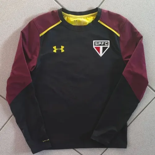 camisa original 2016 são paulo fc under armour preta tamanho pp 2017 spfc