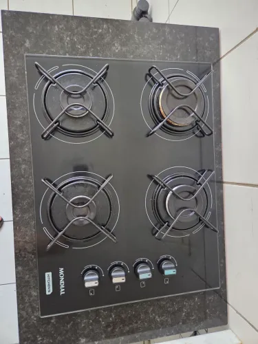 FOGÃO COOKTOP MONDIAL COM BALCÃO