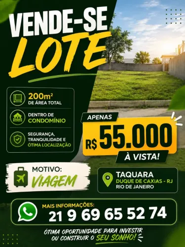 VENDE-SE LOTE