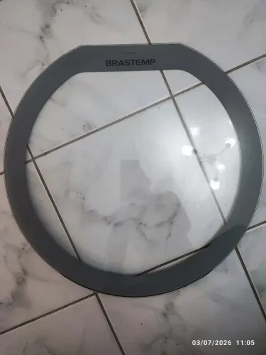 Tampa da máquina de lavar Brastemp 11 kg