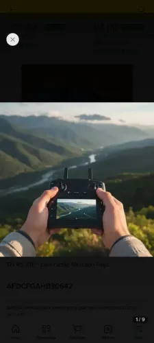 Drone SX-1 Pro Max Gimbal 3 eixo c/ 3 baterias e 24 hélices reservas.