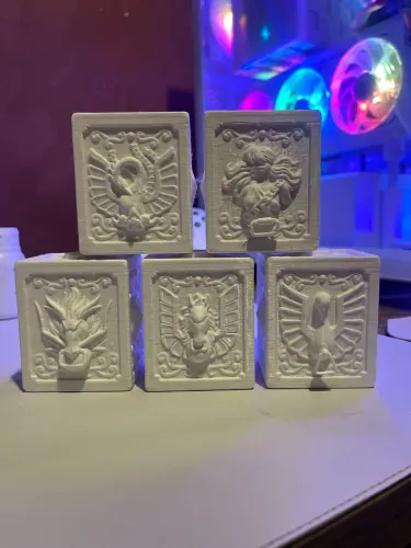 Cavaleiros do zodíaco - BOX armaduras saint Seiya