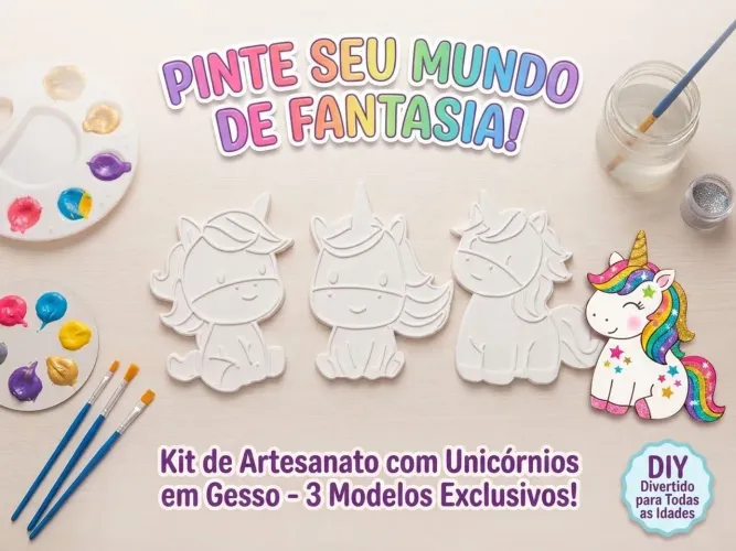 Pintei e brinquei você mesmo, um excelente passa tempo divertido