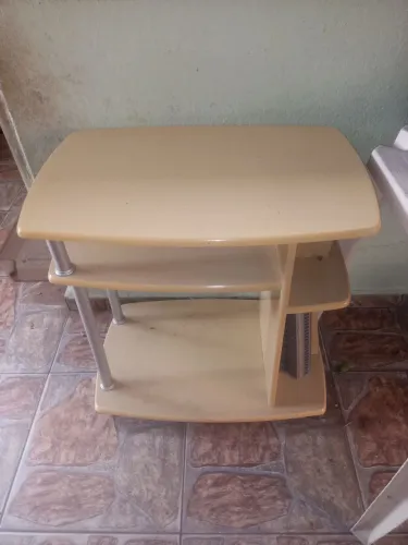 Rack para tv marfim