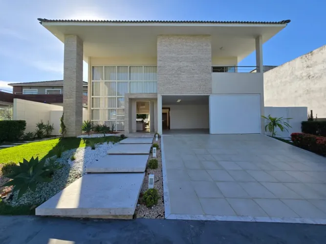 Casa em Condomínio para Locação em Camaçari, Alphaville (Abrantes), 4 dormitórios, 4 suíte