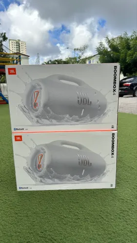 JBL BOOMBOX 4 BRANCA NOVA