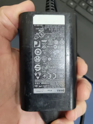 Carregador Original Dell 45W 19.5V 2.31A Pino Fino (ADP-45XD BA)
