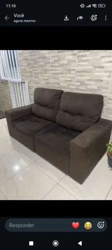 Vendo sofá retrátil semi novo 