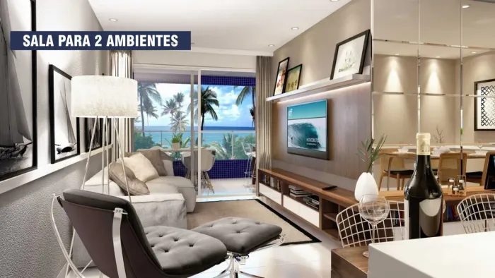Apartamento com 3 dormitórios à venda, 105 m² por R$ 1.000.000,00 - Camboinha - Cabedelo/P