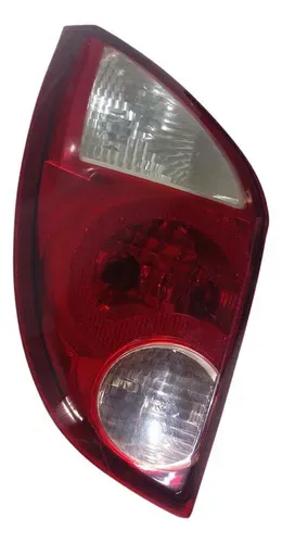 Lanterna Traseira Esquerda Celta 2007/2015 Cristal C/detalhe Esquerdo/motorista Vermelho