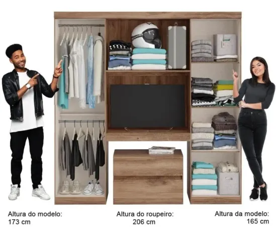 QUARDA ROUPAS SEMI NOVO 