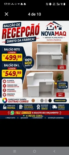 Balcão para Recepção 