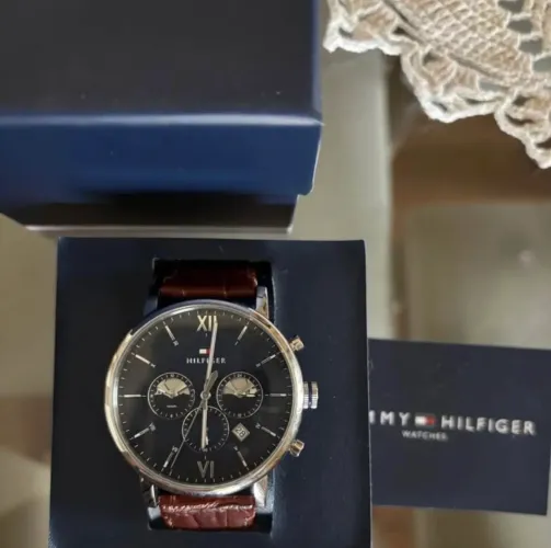 Relógio tommy hilfiger azul